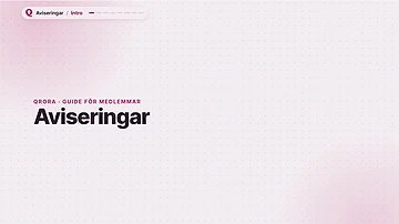 Aviseringar preview